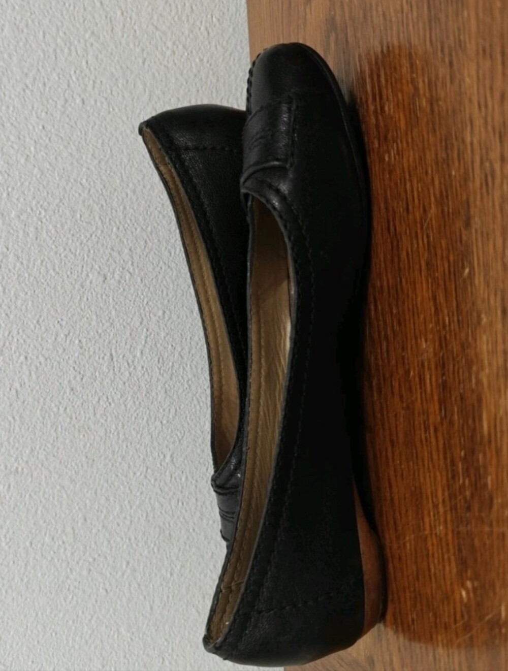Chloe Black Ballet Flats Leather EU 38 US 7.5 Classic Chloé - Picture 7 of 11